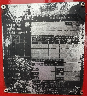USED CLARK C500-Y80