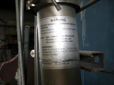 Heinkel HF 600 Inverting Filter centrifuge, 316SS.