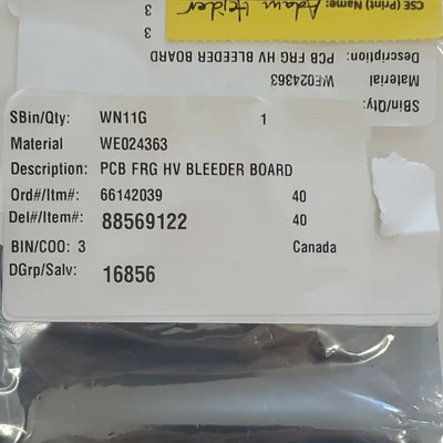 USED Perkin Elmer WE024363
