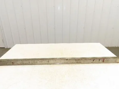 Press Brake Die 44-1/16" Long 90° V 5/16" W 1/8" D 1-3/4" H 1/2" Tang