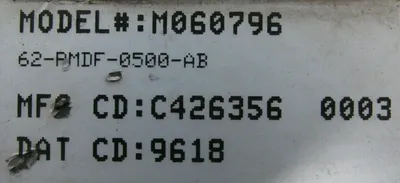 NEW DYNAPAR M060796 ENCODER 62-PMDF-0500-AB
