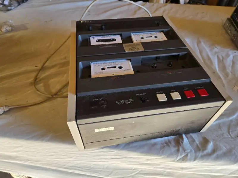 Sony CCP-1300 Monaural Audio Cassette Duplicator