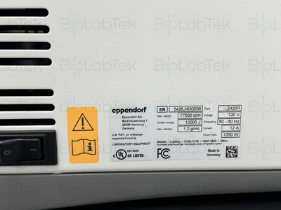 USED Eppendorf 5430R