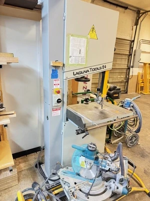 1998 LAGUNA TOOLS LT24 Vertical Band Saws | Tight Tolerance Machinery (1)