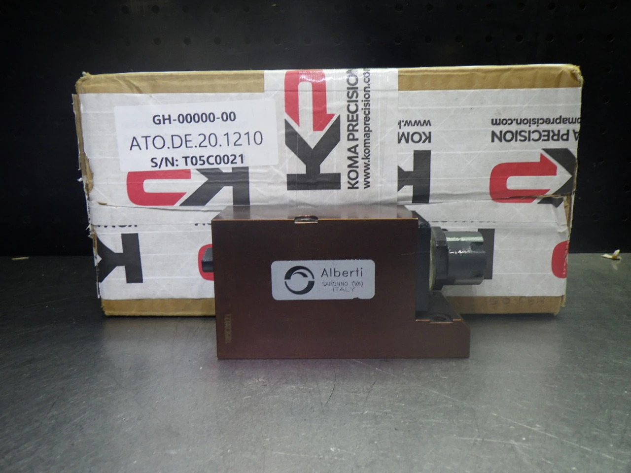 Alberti ER20 Right Angle Attachment For Tornos Deco 20 Machine T05C0021 (LOC998C)