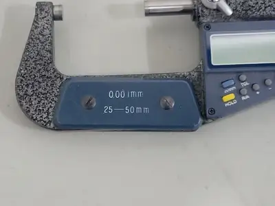 25-50mm x 0.001mm Electronic Digital Micrometer