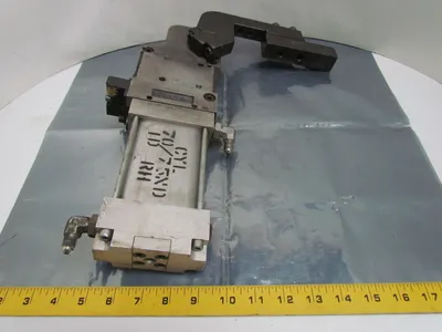 Tunkers KU 50 V A033 T22 NPT Pneumatic Power Clamp 045-130 degree