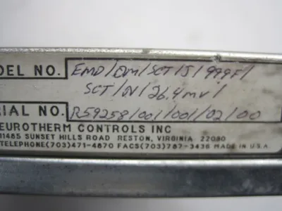 Eurotherm Controls EMD/OM/SCT15/999F/SCT/N/26.4MV Power Module
