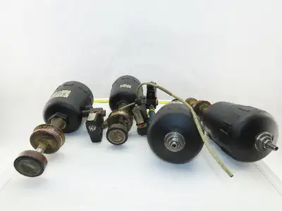 Butrkert 00462560 Pneumatic Assembly for Angle Valve Parts or Repair Lot of 4