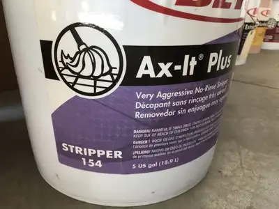 BETCO Ax It Plus 154 No-Rinse Floor Stripper 5 Gallon Bucket