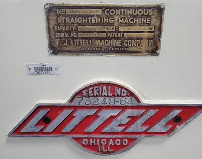 Used LITTELL 412-7PD Sheet & Strip Straighteners Kentucky US | Aucto #565330