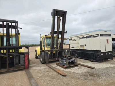 Hyster Diesel Forklift, Single Stage, Side Shift, 655 Hours Indicated (Bad Engine)