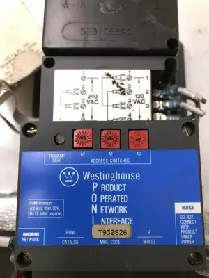 Westinghouse IQ DATA PLUS II 5281C55G01 Line Metering & Protection System 3PH