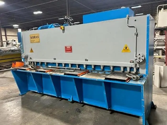 Used 2004 KRRAS RAS 3013  1/2" X 10 SHEAR Power Squaring Shears (Inch) Arkansas US | SMF MACHINE TOOLS #301562
