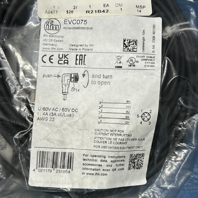 NEW IFM EFECTOR EVC075