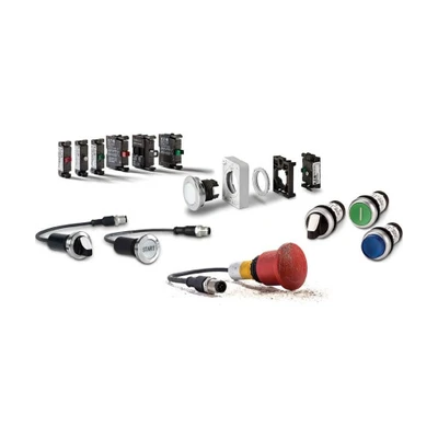 Eaton C22-L-R-24 Compact Indicating Light, Red, Illuminated, Led [New]