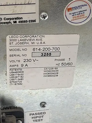 Used LECO LECO 614-200-700 Misc Electrical & Power Parts | ND Industrial Surplus #1214282