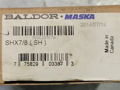 NEW BALDOR SHX7/8