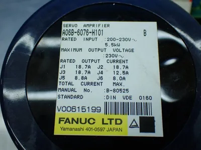 USED FANUC A06B6076H101