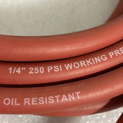 (4) 1/4”Hose 250 PSI Working Pressure Lengths? Fast Shipping +Warranty