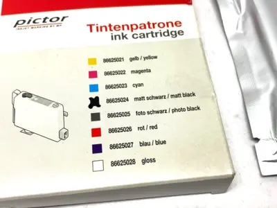 New | in-Stock MURRPLASTIK MATT/SCHWARZ MATT BLACK PICTOR TINTENPATROONE INK CARTRIDGE Misc Industrial Equipment | Maverick Industrial Sales #1109804