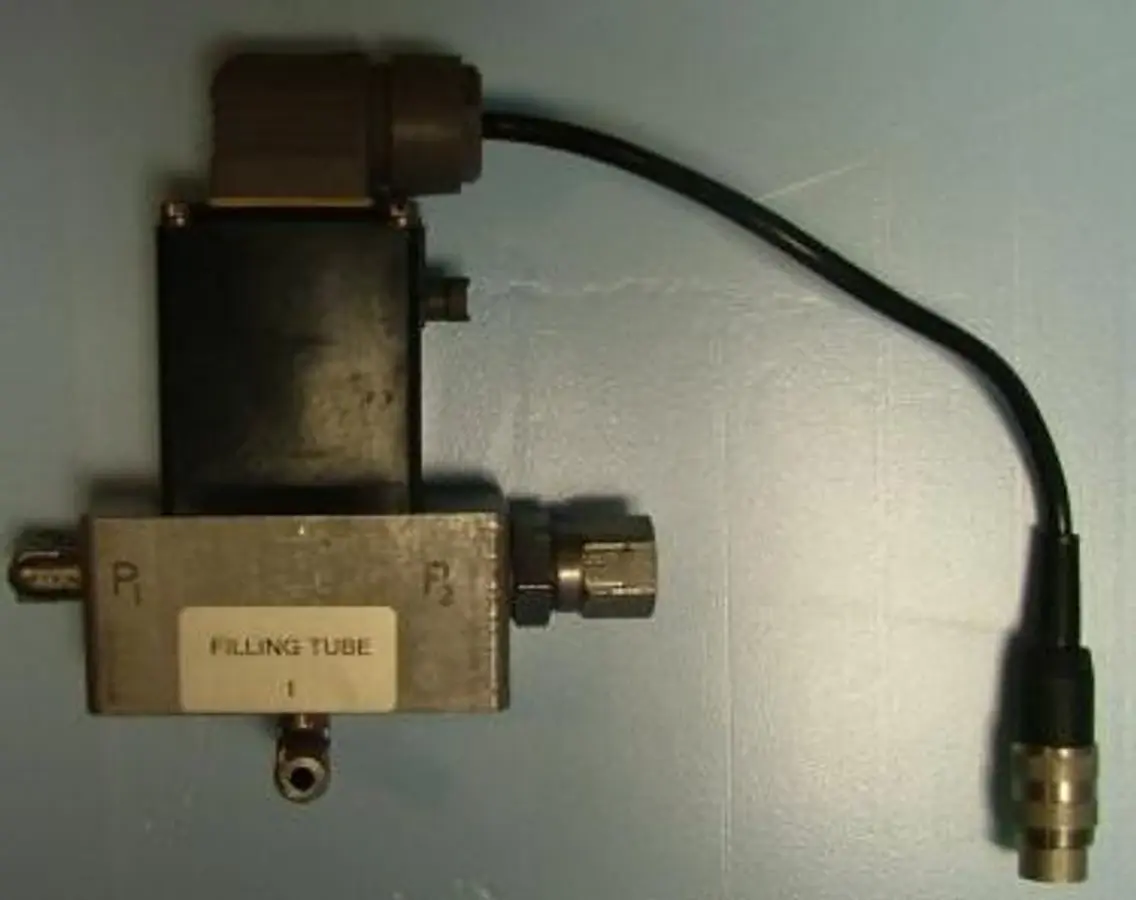 QTY. 1. BURKERT ELECTRONIC VALVE I.D. NO. 181368B ...