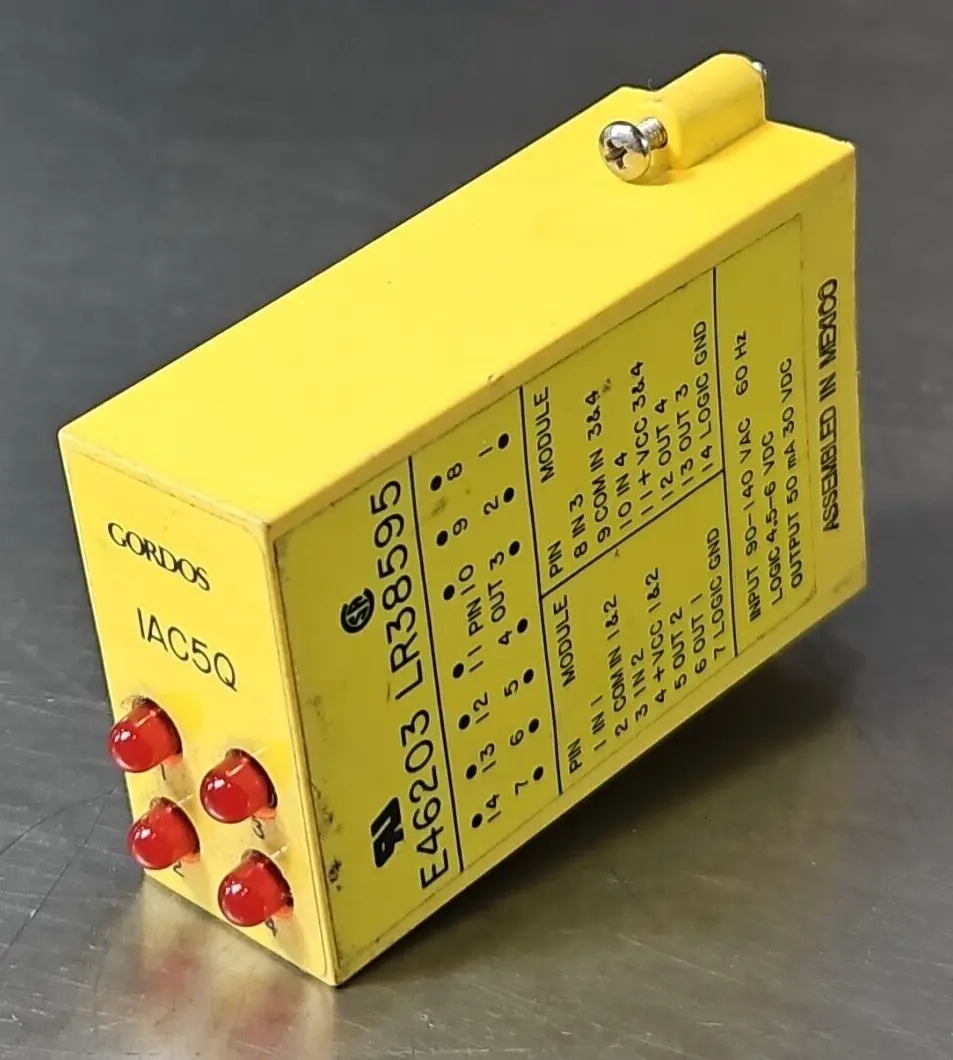 Crouzet Gordos IAC5Q E46203 LR38595 I/O Module loc4A14