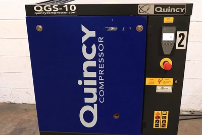 Used 2018 Quincy QCS-10, 10 HP, Rotary Screw Rotary Screw & Sliding Vane Air Compressors New Jersey US | Machinery Values #1460697