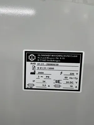 2000 RAS Turbobend 61.31 Folding Machines | Used Fab Machines (10)