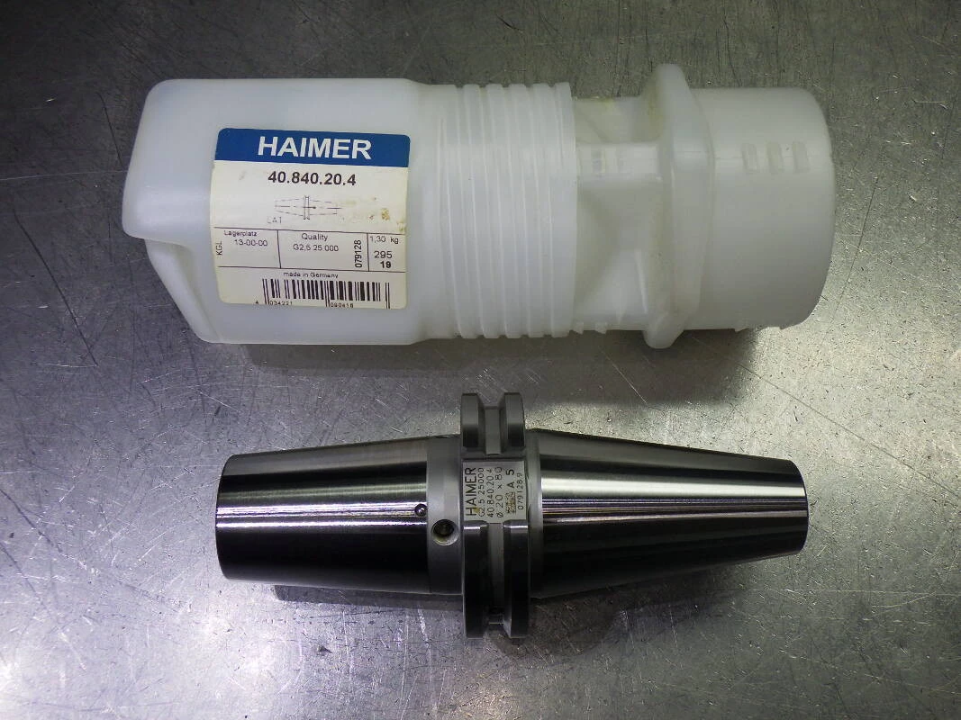 Haimer CAT40 20mm Shrink Fit Tool Holder 80mm Pro 40.840.20.4 (LOC1496)