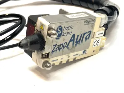 Used Static Clean Piezonizer Zapp II Controller w/ Sensor & Gooseneck Electrostatic Air Cleaners Michigan US | Maverick Industrial Sales #1437014