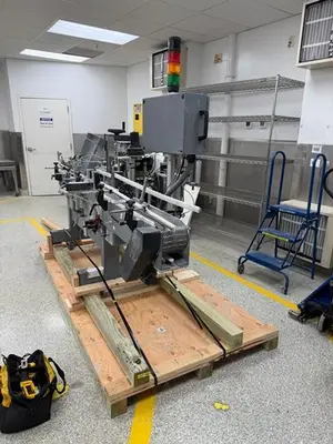 Used ALL FILL SHA AUGER FILLING LINE WITH KAPSALL CAPPER AND  CTM LABELING SYSTEM _UNKNOWN_ Filling Machines Illinois US | Save on Equipment #1540110