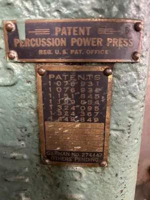 Used ZEH & HAHNEMAN 25 TON Arbor Presses Rhode Island US | Gold Machinery #1314601