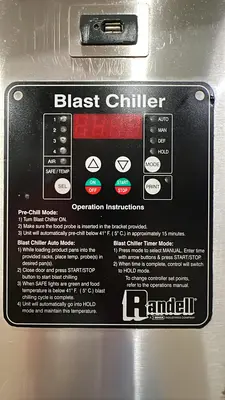 Used Randell Used 36" Randell BC-5 Stainless Upright Reach In Blast Chiller - 115V Blast Chillers Illinois US | Falcon Restaurant Supply #1373708