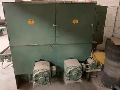 USED CEMCO 50" DOUBLE-HEAD WIDE-BELT SANDER