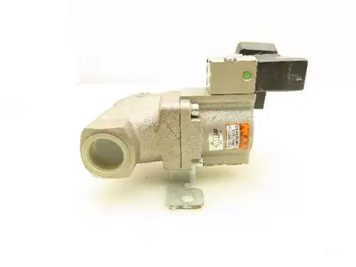 CKD CVSE2-20A-05 Coolant Valve W/Solenoid 12-24VDC 3/4" NPT