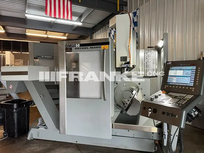 Used 2007 DMG MORI DECKEL MAHO DMU 50 Vertical Machining Centers (5-Axis or More) US | FRANKE CNC, LLC #1385546
