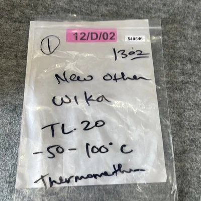 New | in-Stock Wika TI.20 Miscellaneous MRO California US | Davliegogo LLC #1720882