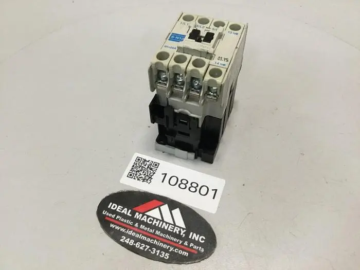 Used MITSUBISHI S-N10 20 AMP PLC Contactors | Ideal Machinery #624437