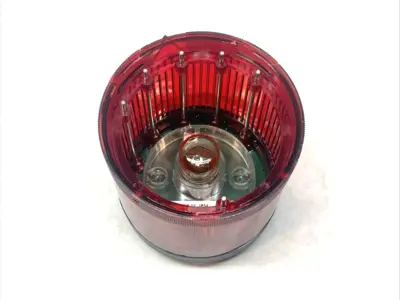 Used Allen-Bradley Ser. A Stack Light Red 24V w/ 855T-BPM40 Ser B Light Source Equipment Michigan US | Maverick Industrial Sales #1396593