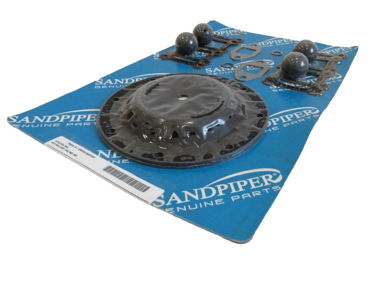 NEW SANDPIPER 476.034.365 WET PUMP REPAIR KIT SB1 NE, NE,NE 476034365