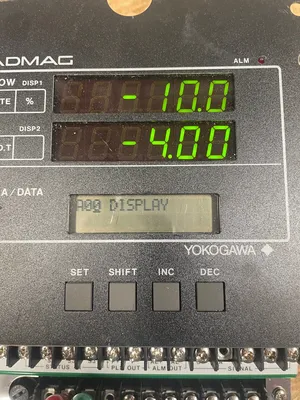 YOKOGAWA ADMAG MAGNETIC FLOW CONVERTER Display Controller @1B