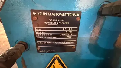 Used 2003 KRUPP HF TECHNOLAB GK 1.5E Chemical & Process Equipment Ohio US | HGR 24 #1541538