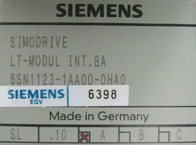 REFURBISHED SIEMENS 6SN1123-1AA00-0HA0 POWER MODULE 6SN11231AA000HA0