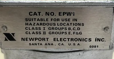 Used NEWPORT ELECTRONICS EPW Miscellaneous Equipment (Electrical & Power) | Surplus Asset Holdings #1202277