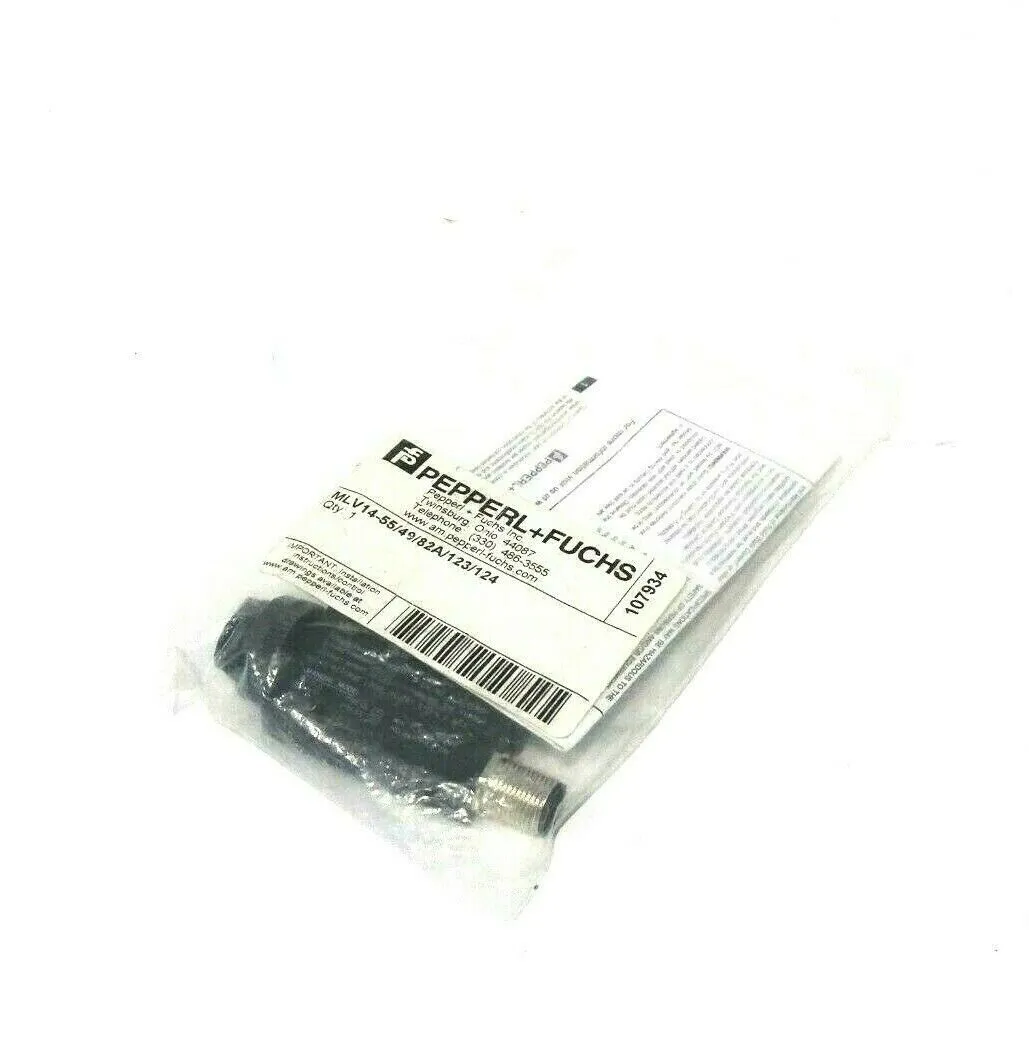 NEW PEPPERL FUCHS MLV14-55 / 49 / 82A /123 /124 SENSOR 107934 MLV14554982A123124