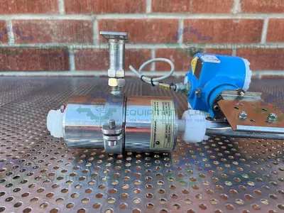 USED ENDRESS + HAUSER PMC631 PRESSURE TRANSMITTER W/ AMERSHAM CONDUCTIVITY SENSOR