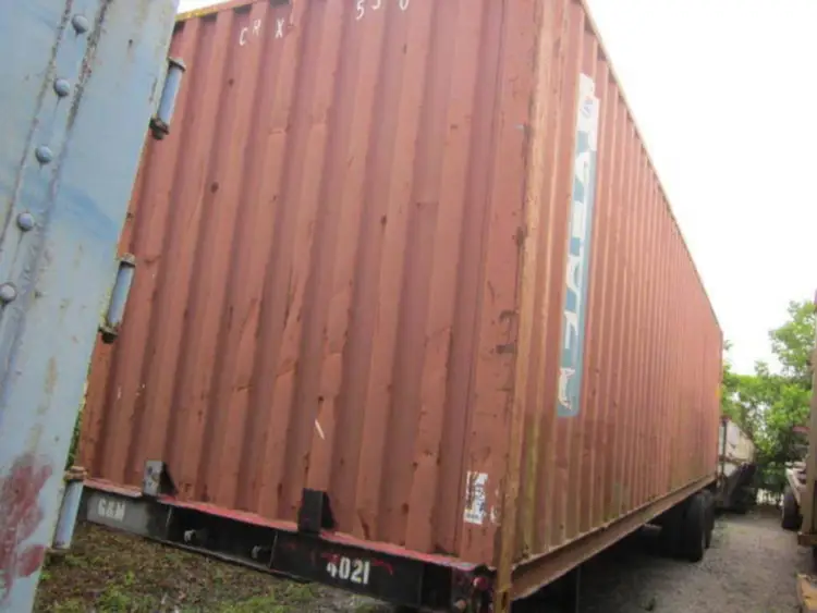 Used A PLUS 40′ STANDARD CARGO SHIPPING CONTAINER Shipping Containers Florida US | USA Transequipment #1542463