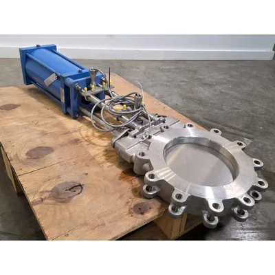 Unused 10" Trueline Stainless Steel Knife Gate Valve F8112