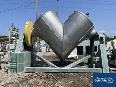 USED Gemco 300 Cu Ft Gemco Twin Shell Blender, S/S